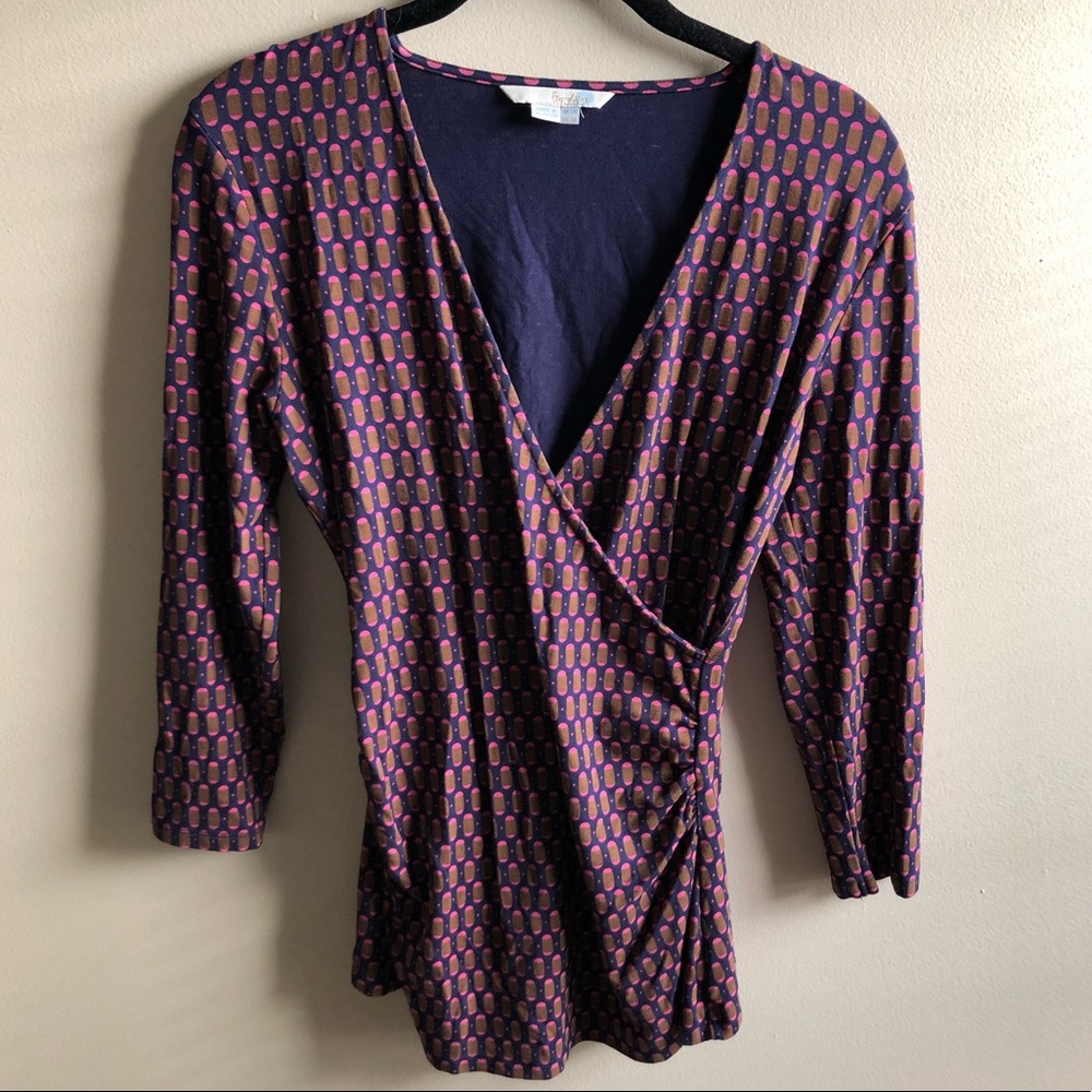 Boden Wrap Blouse Size 8